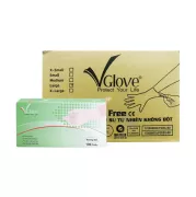 Găng Tay Y Tế Vglove Không Bột Size XS Hàng Công Ty